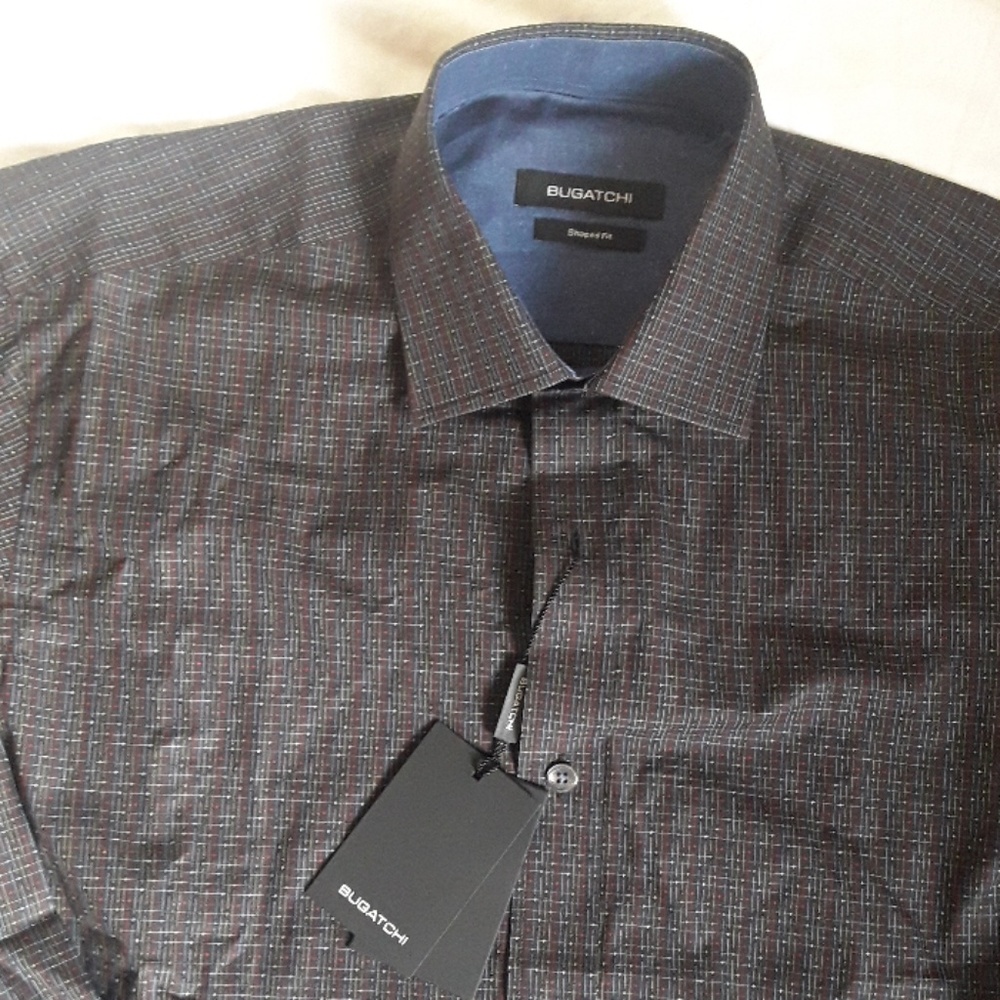 Bugatchi shaped fit shirt size s
